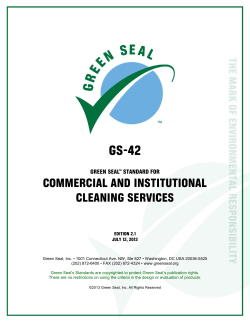 GS-42 - Green Seal