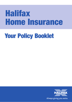 Halifax Home Insurance