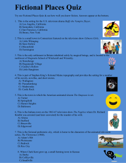 Fictional Places Quiz - What Travel Writers Say