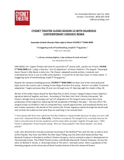 cygnet theatre closes season 13 with hilarious contemporary