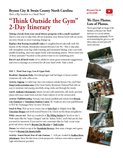 Think Outside the Gym