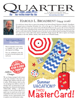 MasterCard! - Texas Health Credit Union