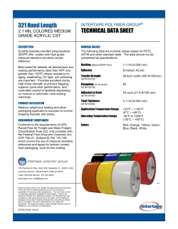 TDS - Intertape Polymer Group