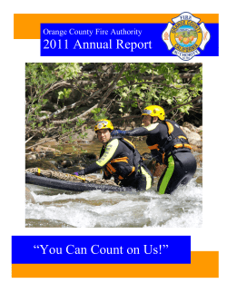 2011 Annual Report &ldquo;You Can Count on Us!&rdquo;