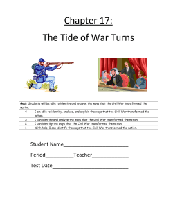 Chapter 17: The Tide of War Turns