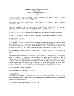 July 14, 2014 - Bedford Township