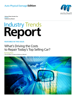 Industry Trends - Mitchell International