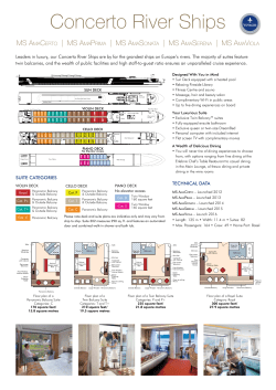 Concerto River Ships