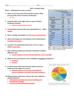 S6E3. a,b Study Guide S6E3.a &ndash; Distri