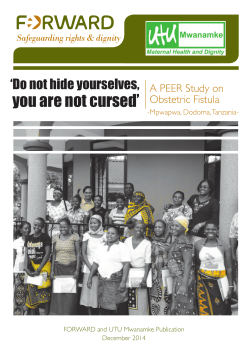 Do not hide yourselves, you are not cursed