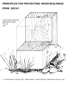 Principles for protecting wood buildings from decay
