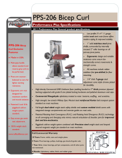 PPS-206 Bicep Curl.
