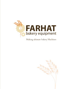 Making ultimate bakery Machines
