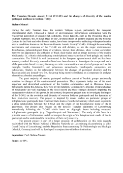 The Toarcian Oceanic Anoxic Event (T