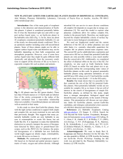 NEW PLANETARY LIMITS FOR EARTH