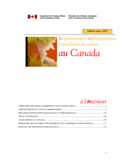 auu CCanada - Publications du gouvernement du Canada