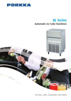 KL Series Automatic Ice Cube Machines