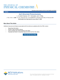 AsH3 Ultraviolet Photochemistry