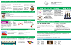 May 2017 Newsletter  - Cavan Monaghan Libraries