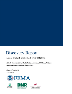 Discovery Report for Lower Wabash Watershed