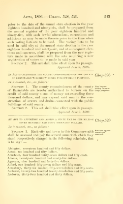 Acts and resolves passed by the General Court