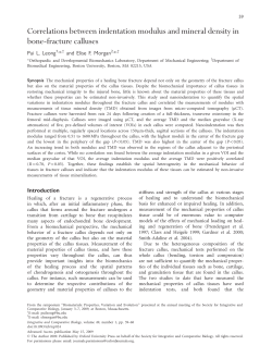 Correlations between indentation modulus and