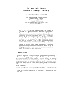 Succinct Suffix Arrays based on Run