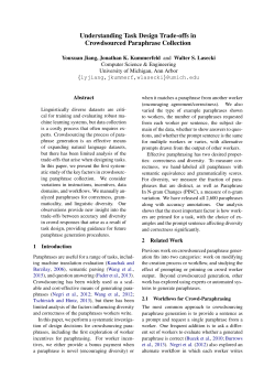 Understanding Task Design Trade-offs in