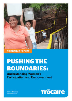 Pushing the Boundaries: Nicaragua