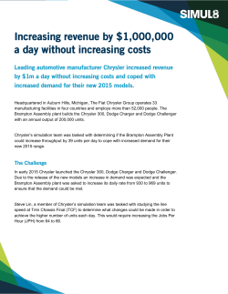 Increasing revenue by $1,000,000 a day without increasing costs