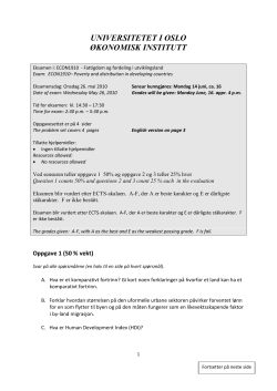 Examiner`s guidelines