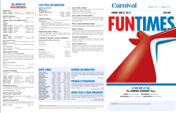 Carnival Splendor - Sea Day 2 - 5.8.15