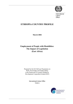 ethiopia country profile
