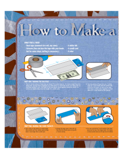 How to Make a Duct Tape Wallet