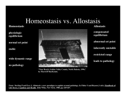 Allostasis - UCSD Course Websites
