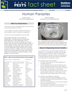Human Parasites - Utah State University Extension