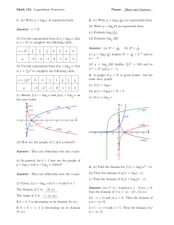 Answers - La Sierra University