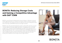 BONITA - SAP.com