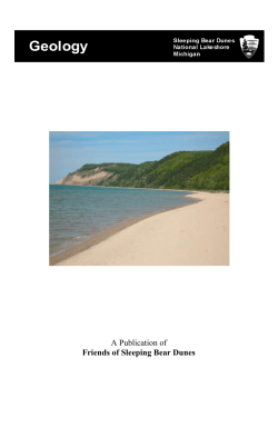 Geology 020511 - Friends of Sleeping Bear Dunes