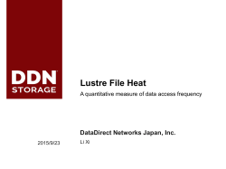 Lustre File Heat