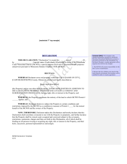 maintain 3" top margin - Minnehaha Creek Watershed District
