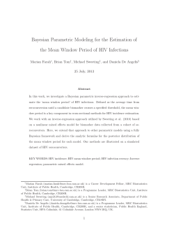 Bayesian Parametric Modeling for the Estimation of the Mean