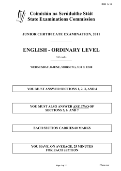 ordinary level