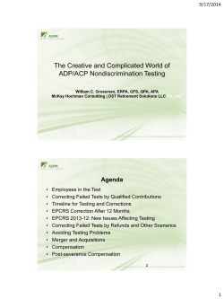 The Creative and Complicated World of ADP/ACP