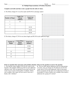 8.1 Multiple Representati