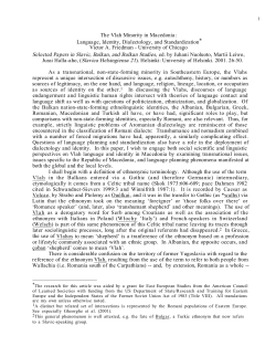 Selected Papers in Slavic, Balkan, and Balkan Studies, ed. by