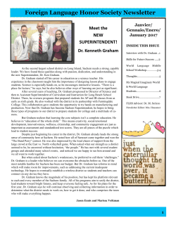 FLHS January Newsletter
