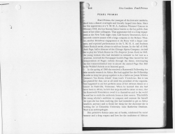 265 PEARL PRIMUS Pearl Primus, the youngest of the four