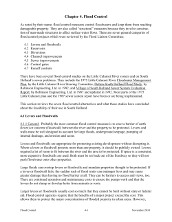 Flood Control - Village of South Holland