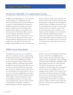 Engineering of Dunes - New Jersey Sea Grant Consortium